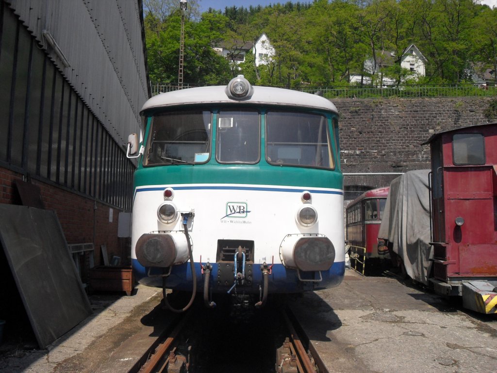 Der VT1 der Wiehltalbahn(ex.SWEG u.dann ex.RSE)ist oft zu bewundern im Eisenbahnmuseum Dieringhausen.
