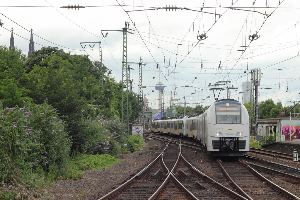 EuRailCo/Trans Regio 460 008-6 in Kln-Deutz am 7.7.2012