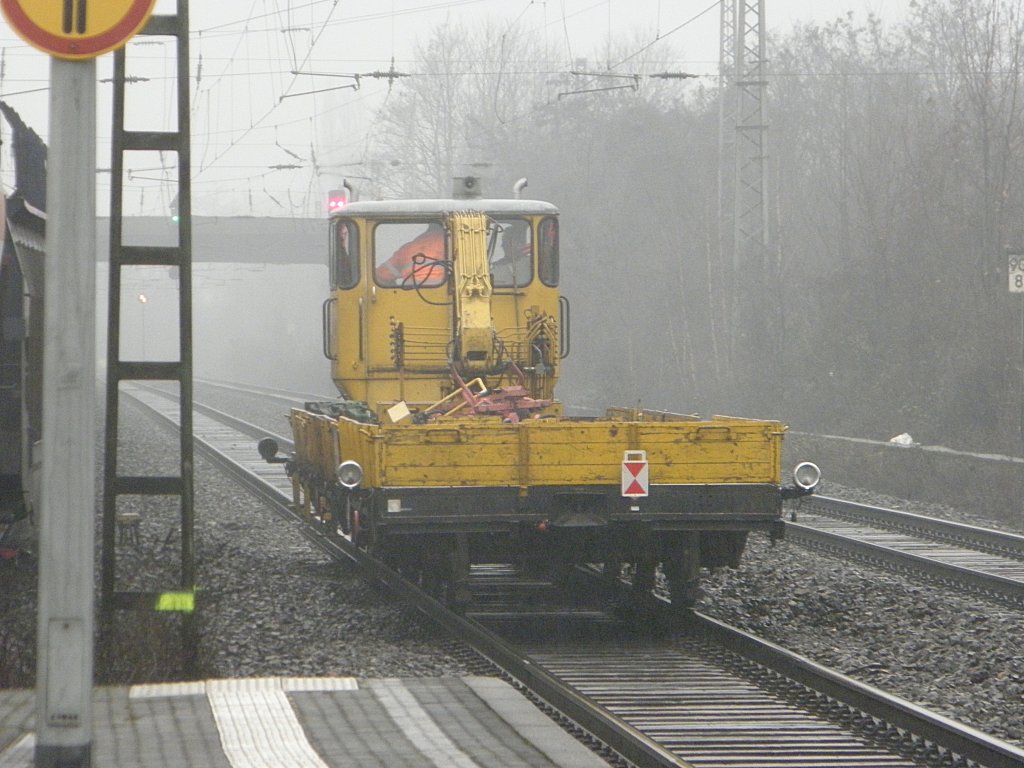 KLV 53 von  Der Brex  Museumsbahn bei der durchfahrt durch Beuel am 24.2.2011