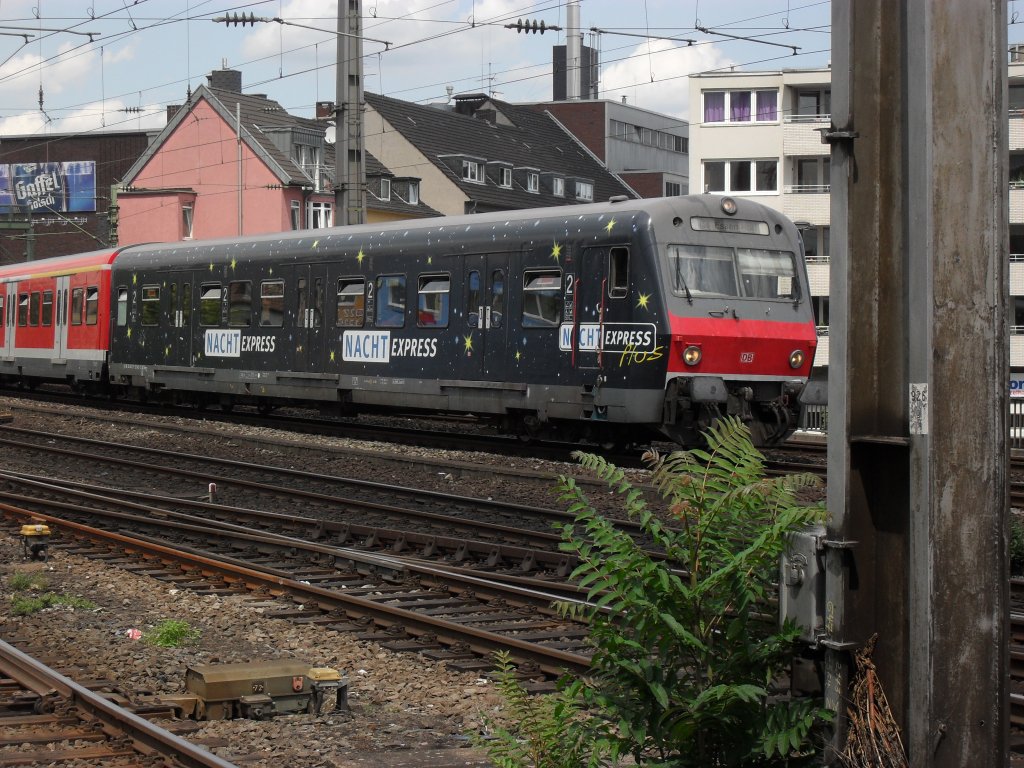 Nacht Express S-Bahn Steuerwagen im Klner Hbf am 23.7.10