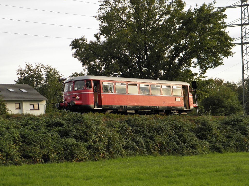 RSE MAN VT25 auf der RSE Hausstrecke in Ptzchen am 10.9.2011