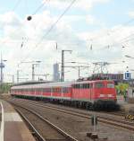 DB 110 497-5 als RB35 in Kln-Deutz am 12.7.2012