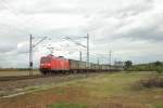 DB Railion 145 067-5 mit dem Ambrogio in Wiesental am 21.4.2012