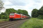 DB 146 017-9 in Bornheim am 9.6.2012