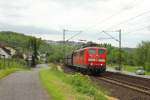 DB 151 064-3 in Erpel am 18.5.2012 