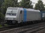 185 682-2 der Railpool Gesellschaft am 22.06.10. in Beuel.