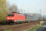 DB 189 001-1 in Limperich am 27.3.2012