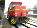 Neusser Eisenbahn/110533/eine-kleine-werkslok-von-der-neusser Eine kleine Werkslok von der Neusser Eisenbahn in Beuel am 23.12.10
