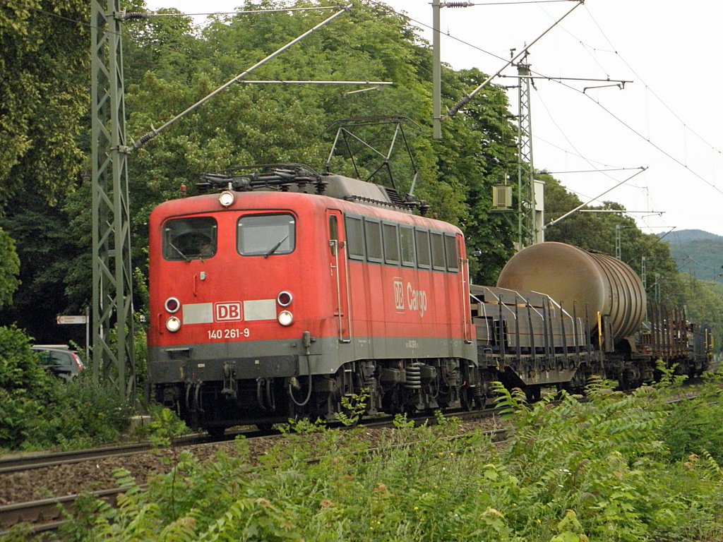 DB 140 261-9 in Bonn-Oberkassel am 23.7.2011