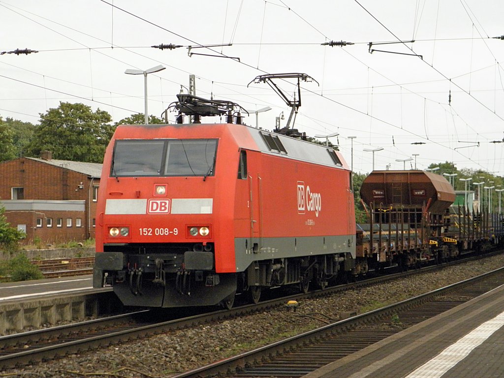 DB 152 008-9 in Beuel am 21.7.2011
