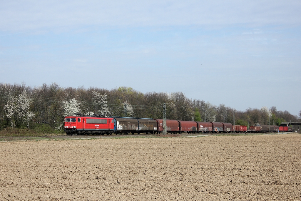 DB 155 244-7 in Vilich-Mldorf am 3.4.2012
