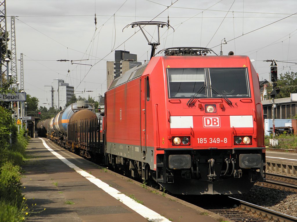 DB 185 349-8 in Beuel am 21.7.2011