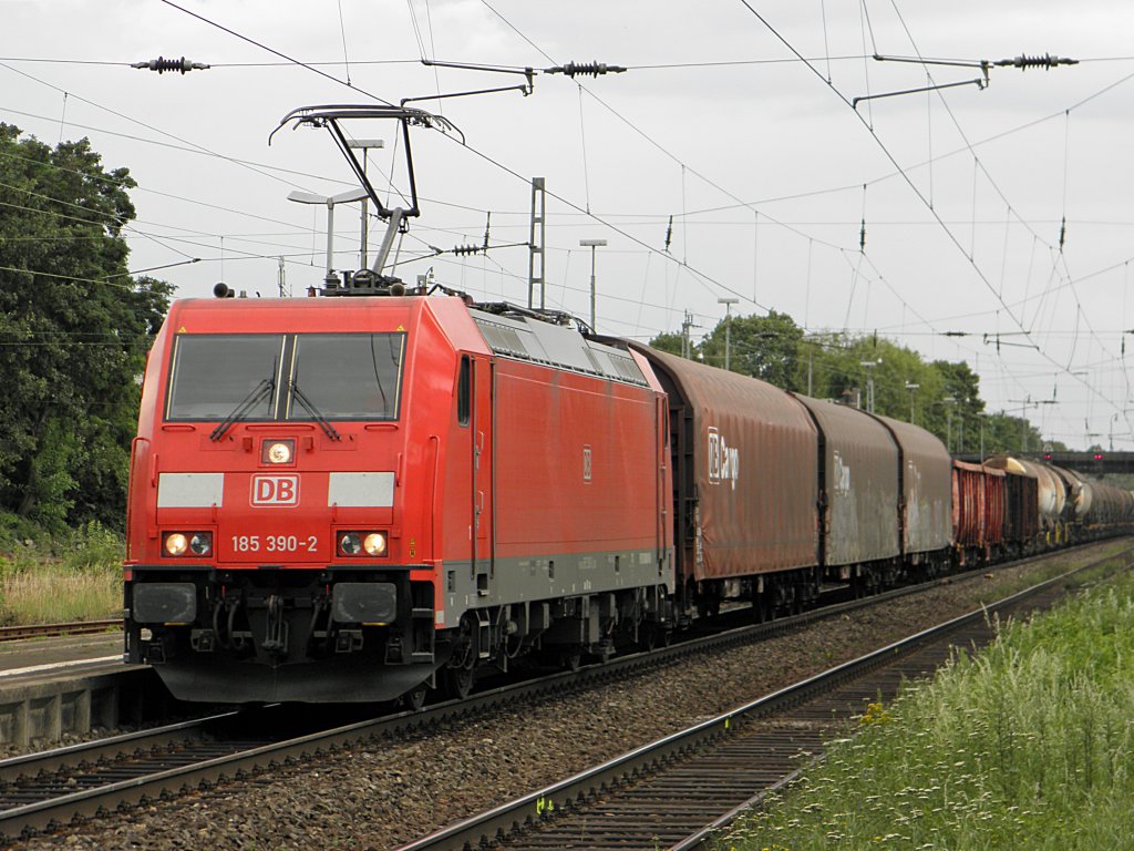 DB 185 390-2 in Beuel am 21.7.2011