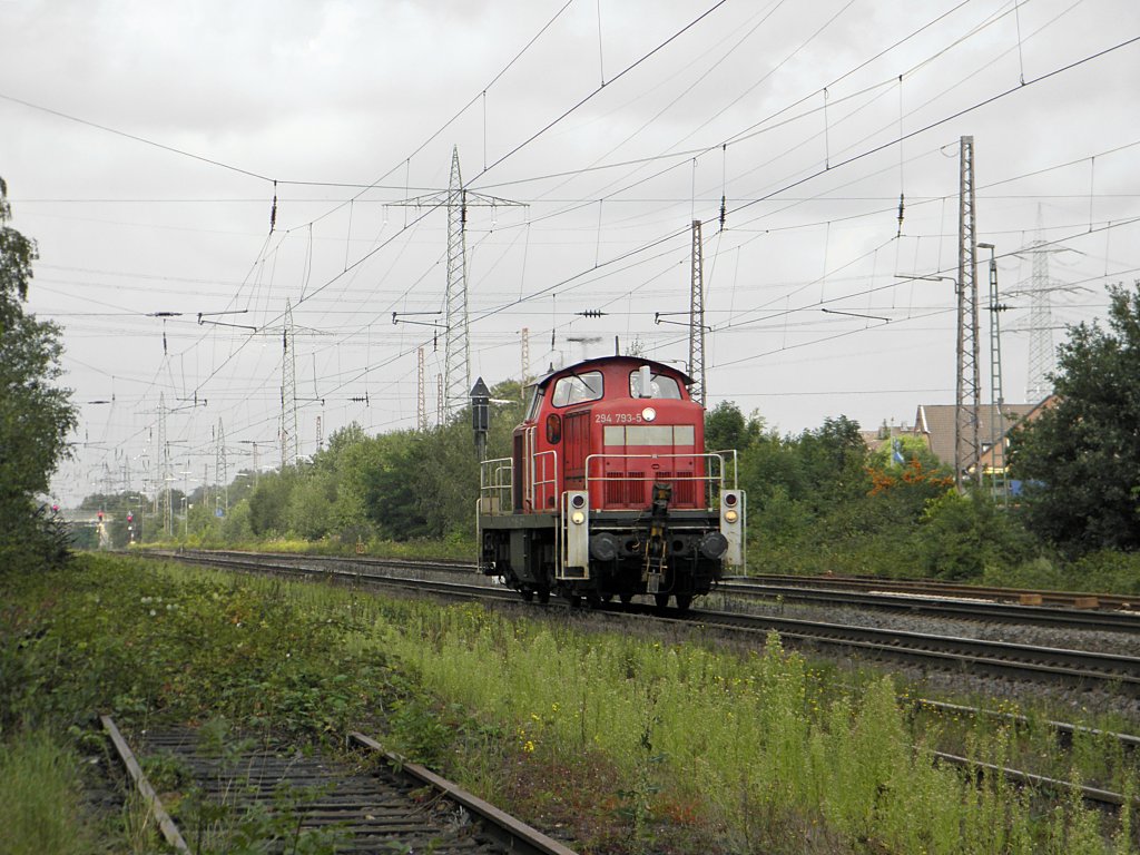 DB 294 793-5 in Ratingen Lintorf am 15.8.2011