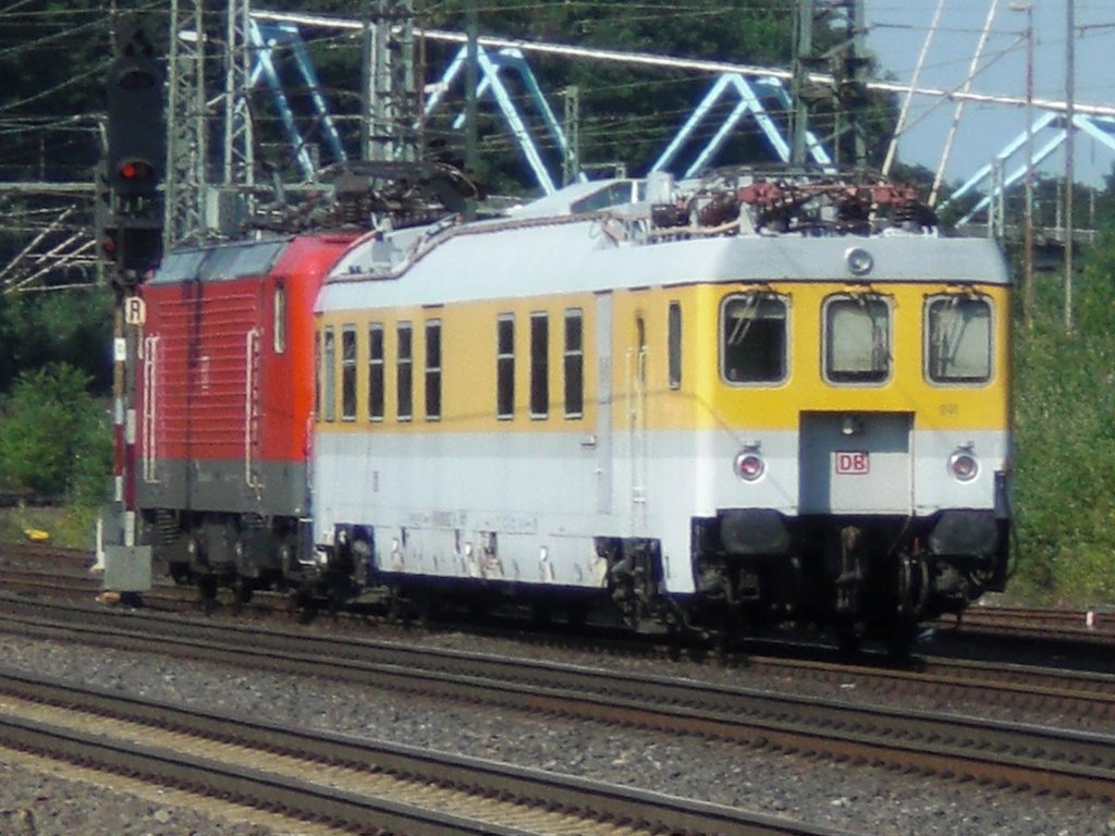 DB-Messzug in Kln-West