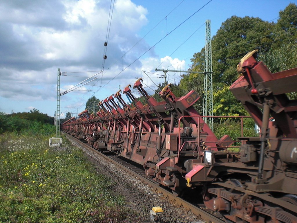 Ein Spezialtragewagen in Bonn-Oberkassel.