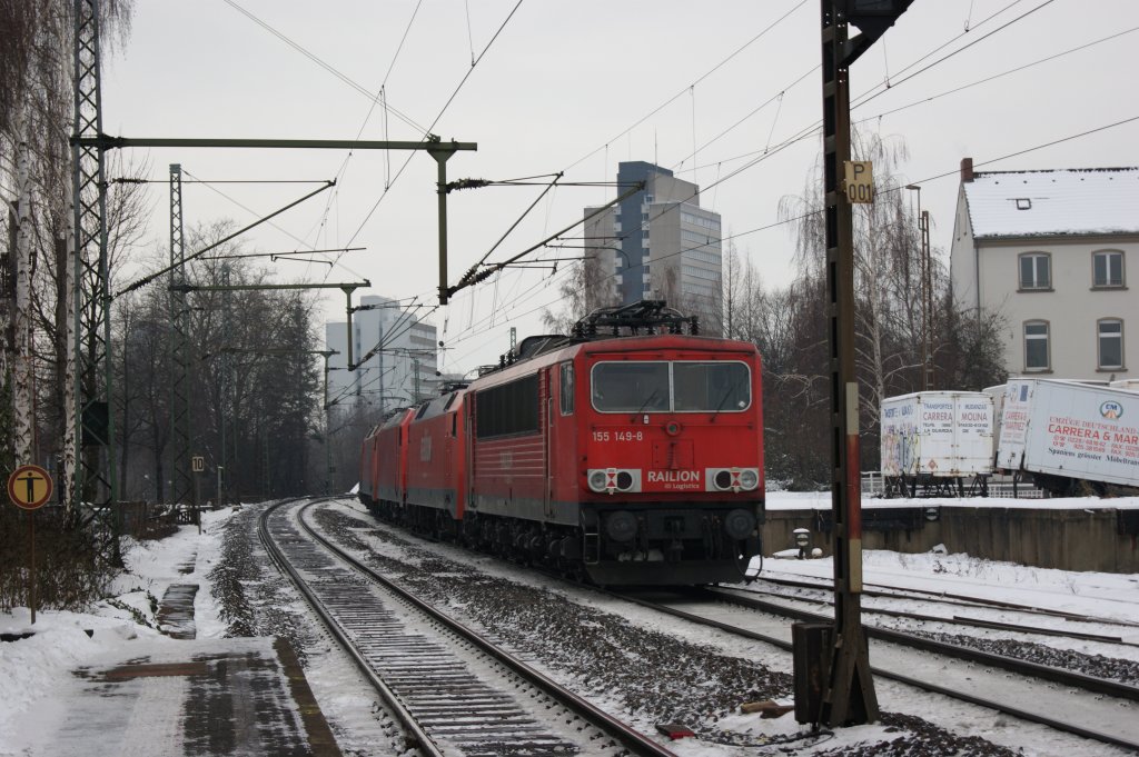 Noch ein Nachschuss von dem Lokzug in Bonn-Beuel am 29.12.2010.