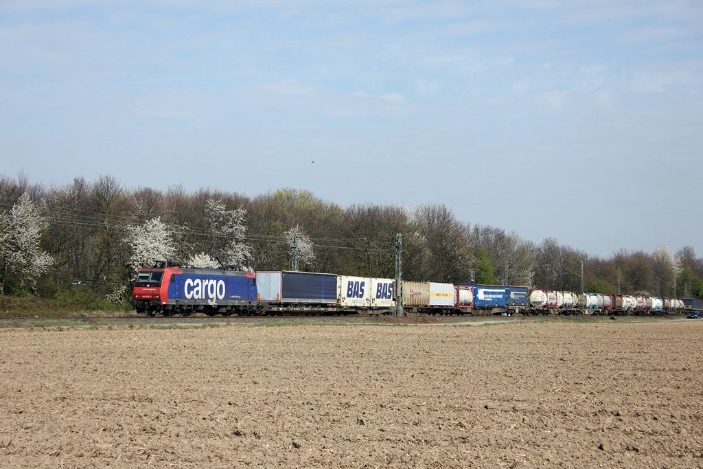 SBB Cargo 482 015-5 in Vilich-Mldorf am 3.4.2012