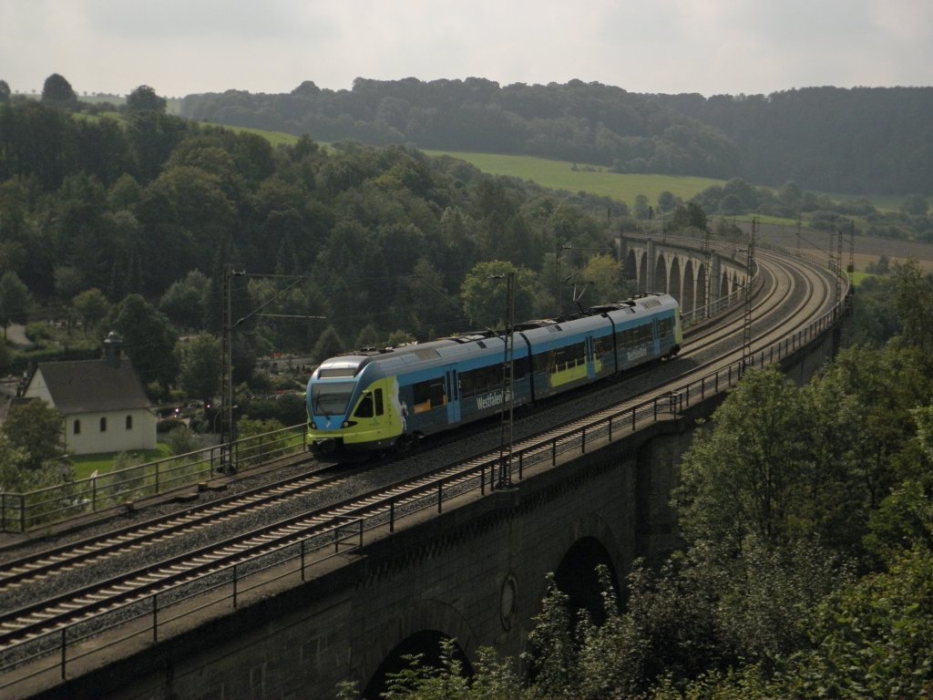 Westfalenbahn ET5.** in Altenbeken am 1.9.2011