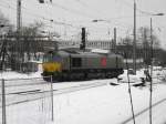 Crossrail Class 66 beim Rangieren in Aachen West am 29.12.10
