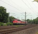 DB 110 410-8 in Kln-Stammheim am 5.7.2012