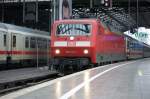 Br 120/114099/120-144-1-stand-am-712011-in 120 144-1 stand am 7.1.2011 in Kln-Hbf mit dem IC.