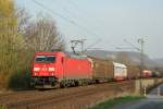 DB 185 338-1 in Limperich am 27.3.2012