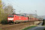 Br 189/189450/railion-189-072-2-gz1000-und-189 Railion 189 072-2 'GZ1000' und 189 041-7 in Limperich am 27.3.2012