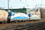 Adria Transport 1216 920-9 mit 1216 921-7 in Beuel am 5.2.2012